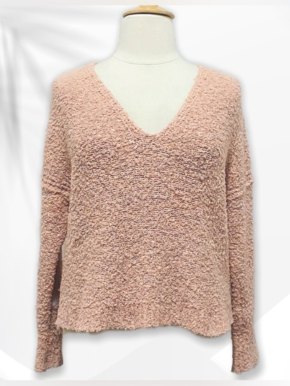 Free People Finders Keepers Boucle Sweater M Oversized